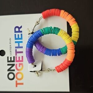 Colorful Pride Hoop Earrings